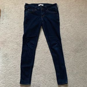 Hollister Super skinny dark wash jeans